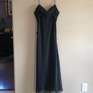 Long black dress